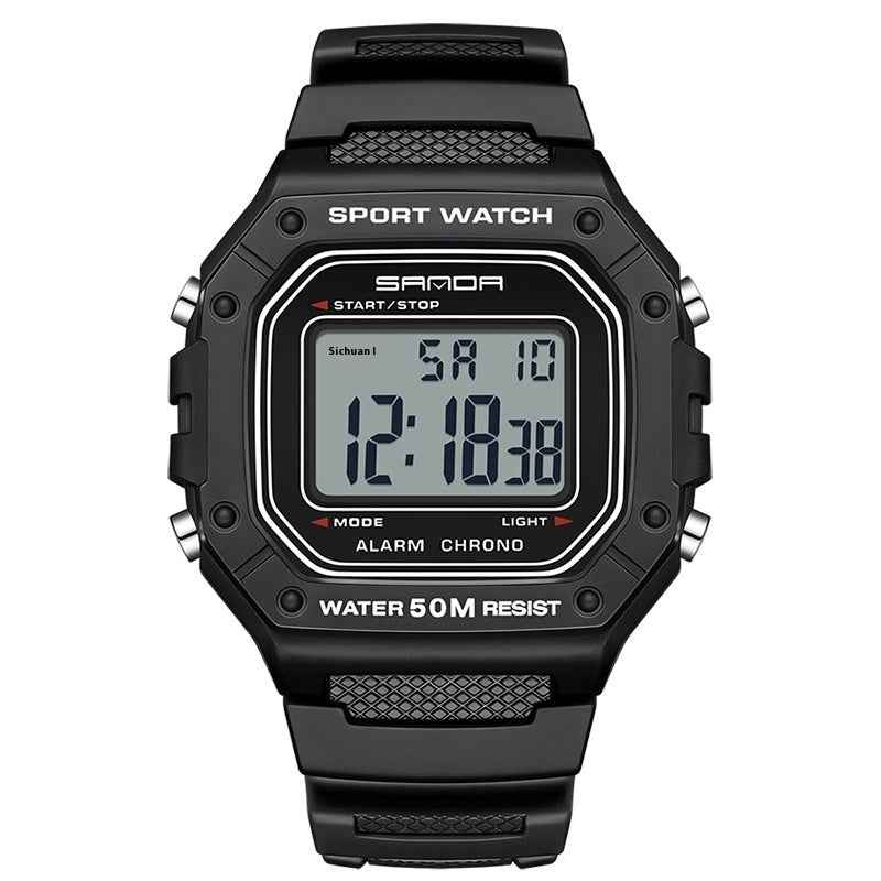 Swimming Waterproof Youth Electronic Watch Simple Alarm Clock