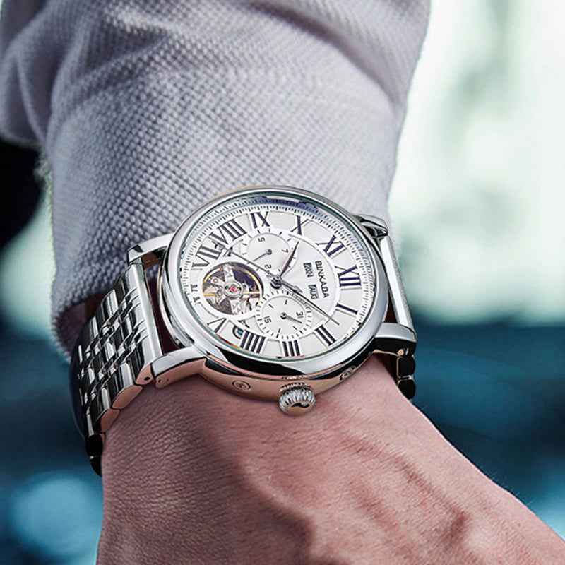 Multifunctional Mechanical Men's Automatic Watrproof Watch