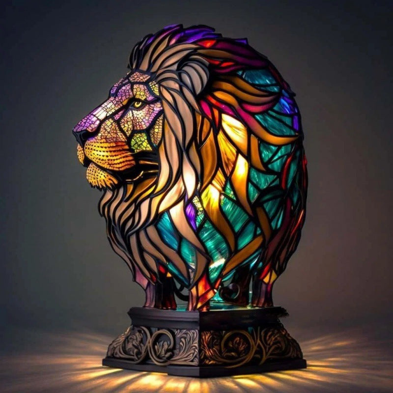 3D Colored Animal Light Desk Lamp Animal Series Decorative Night Light
