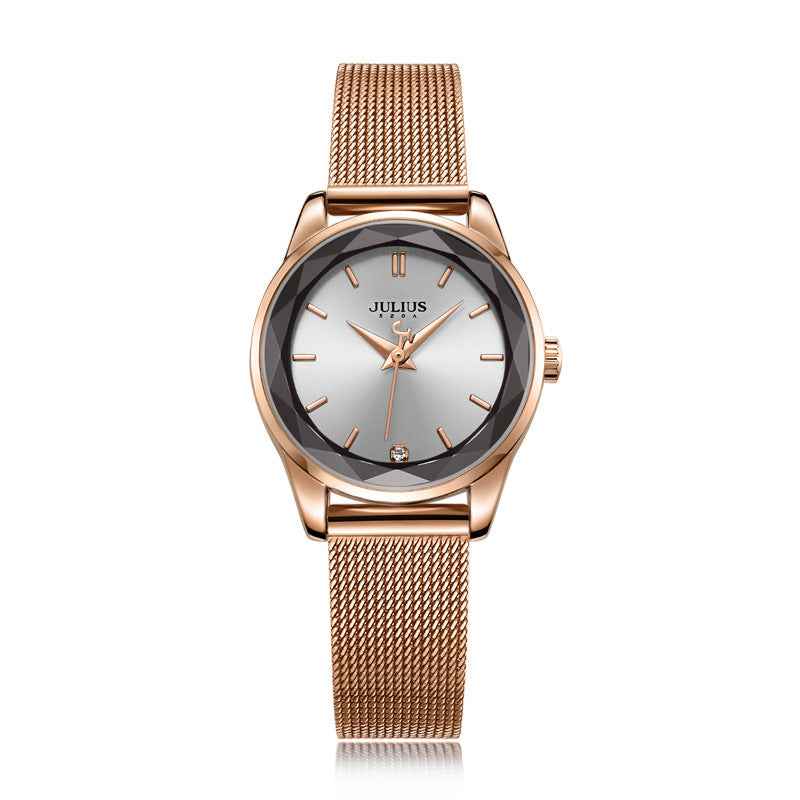 Waterproof quartz watch