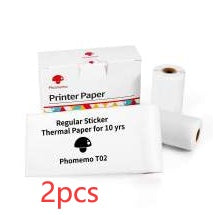 Portable Thermal Printer Mini Bluetooth Photo Printer for Students and Price Tags