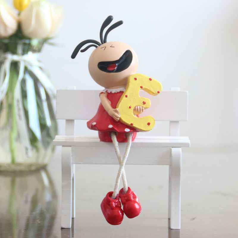 Creative Sanmao Hanging Foot Doll Ornaments