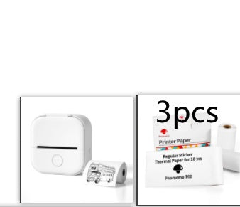 Portable Thermal Printer Mini Bluetooth Photo Printer for Students and Price Tags