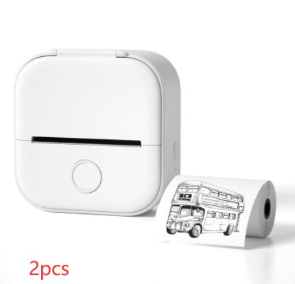 Portable Thermal Printer Mini Bluetooth Photo Printer for Students and Price Tags