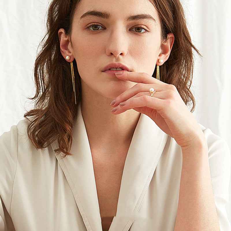 New Women's Couple Jewelry Tassel Earrings