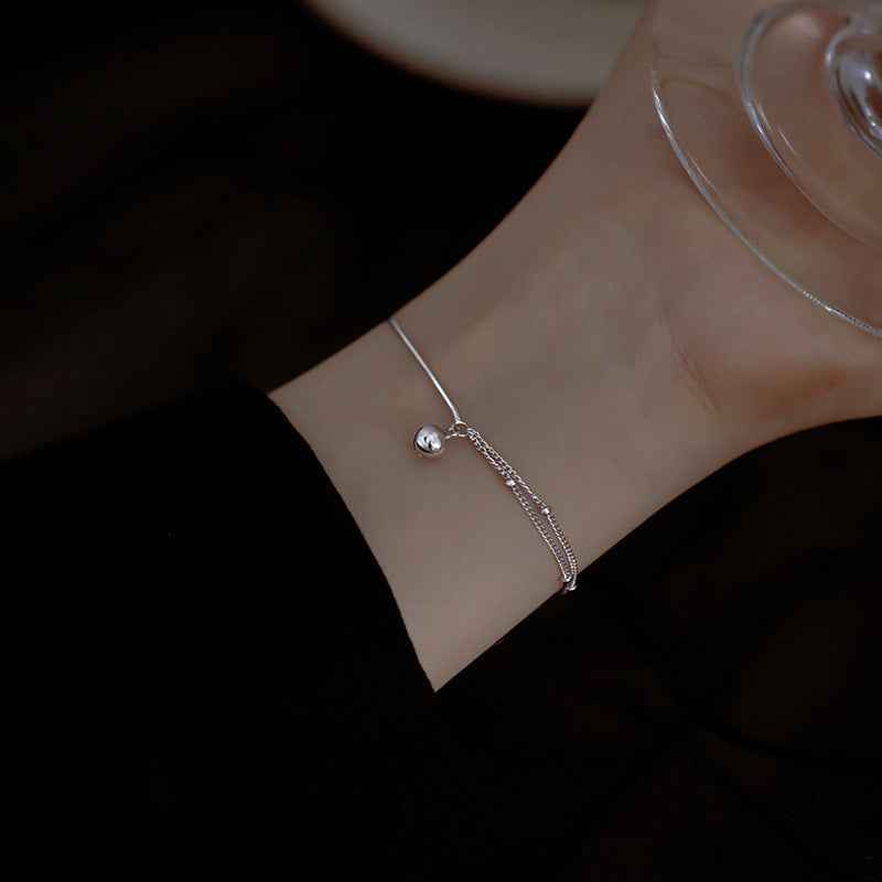 Simple And Elegant Asymmetric Double-layer Bracelet Girlfriends' Gift