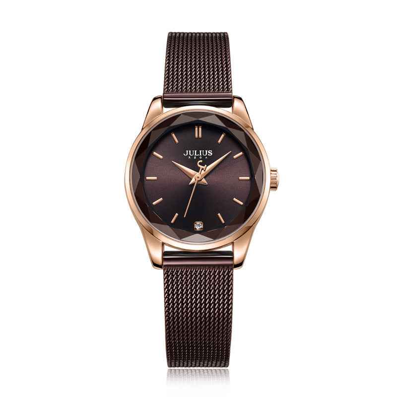 Waterproof quartz watch