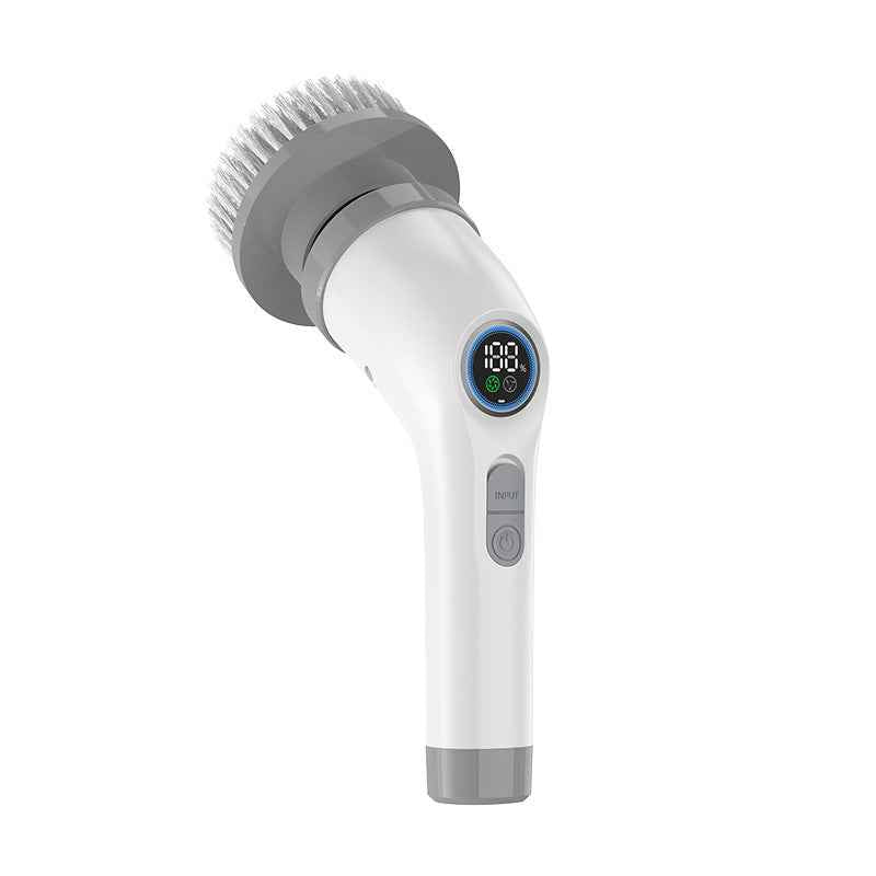 Large Capacity Battery Long Life 7-in-1 Rotating Electric Cleaning Brush