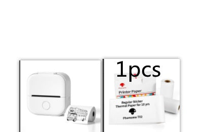 Portable Thermal Printer Mini Bluetooth Photo Printer for Students and Price Tags