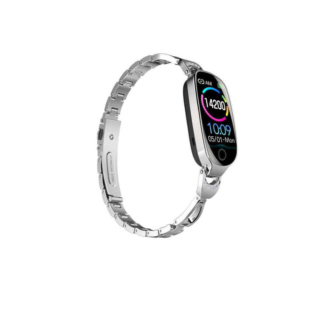 Smart Watch - Fitness Tracker And Menstrual Cycle Tracking, Heart Rate&Blood Pressure Monitoring, Sleep Tracking, Step Counter, Waterproof Smart Watch Compatible With IPhone&Android Phones