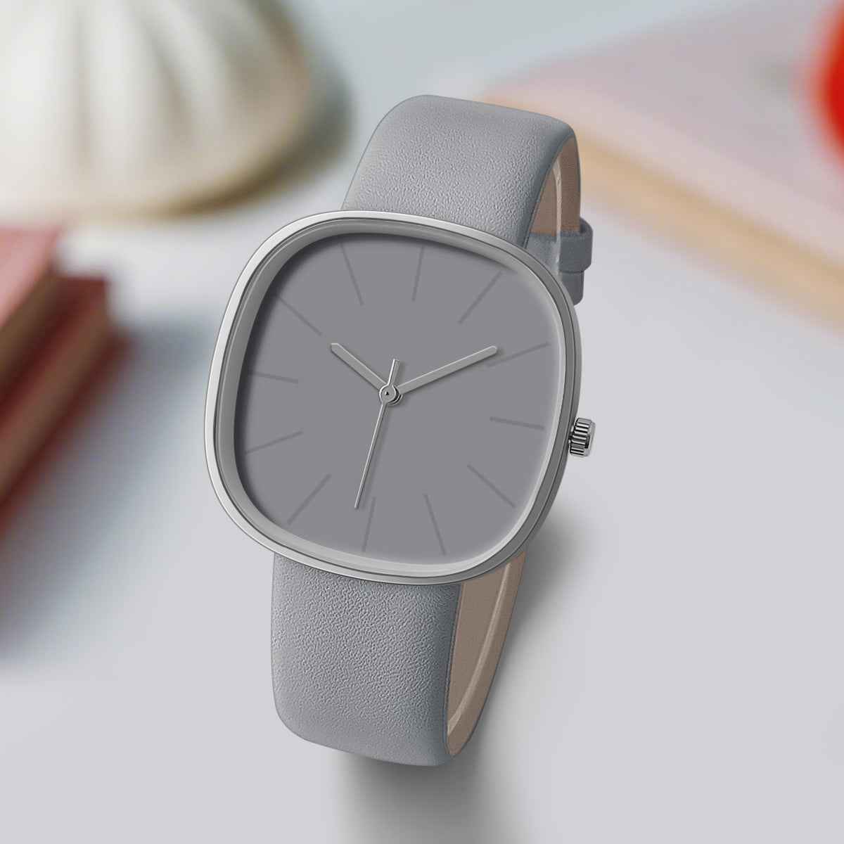 Niche High Sense Women's Cube Sugar Silicone Watch
