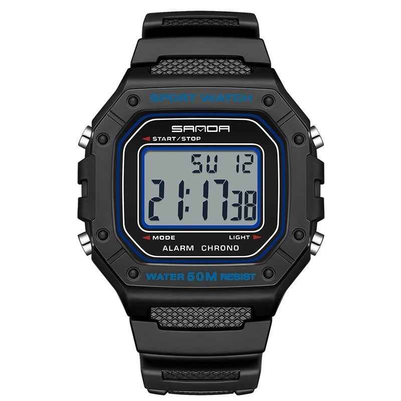 Swimming Waterproof Youth Electronic Watch Simple Alarm Clock