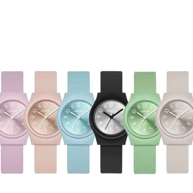 Casual Digital Scale Quartz Silicone Children's Watch