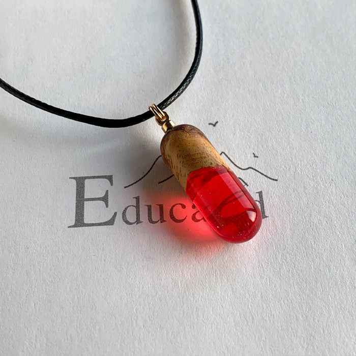 Reative Time Star Capsule Luminous Pendant Necklace