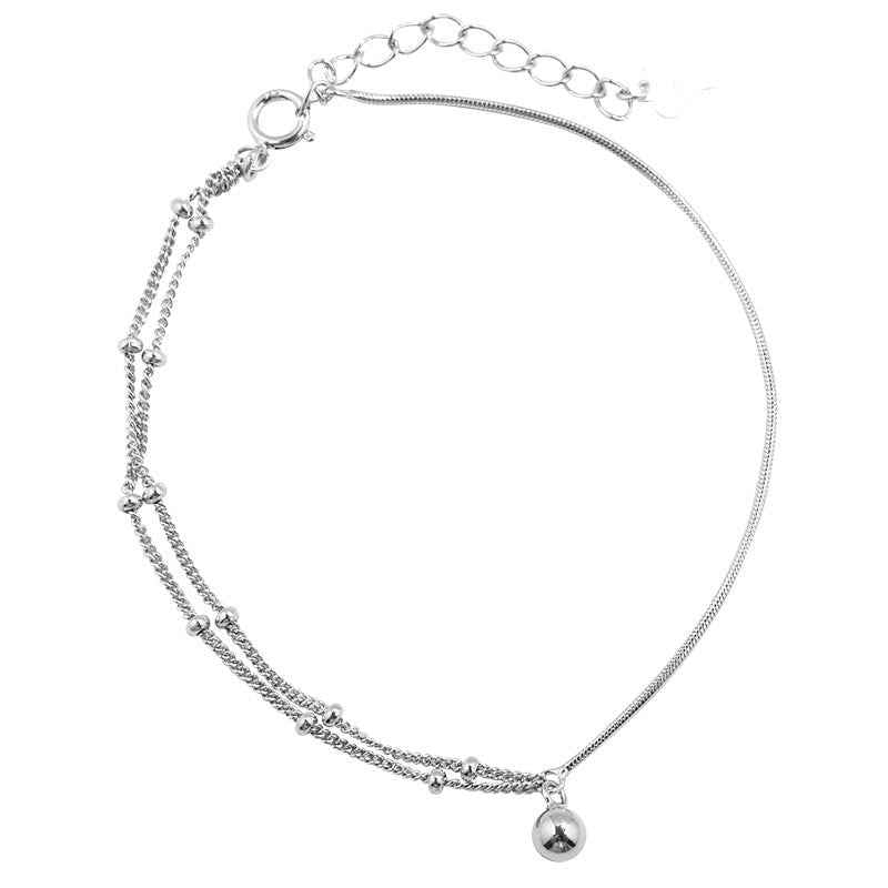 Simple And Elegant Asymmetric Double-layer Bracelet Girlfriends' Gift