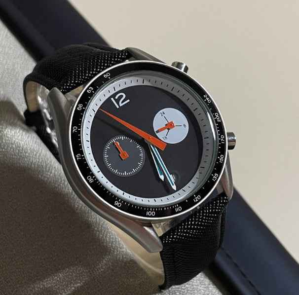 Fashion Trend Diamond Waterproof Steel Band QuartzMen's Watch