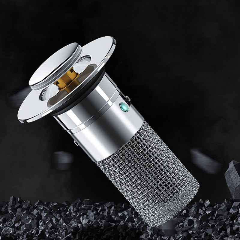 Long Pop-Up Sink Drains Filter Bathroom Press Bounce Basin Plug Stopper Wash Basin Hair Catcher Sink Strainer Kitchen Supplies