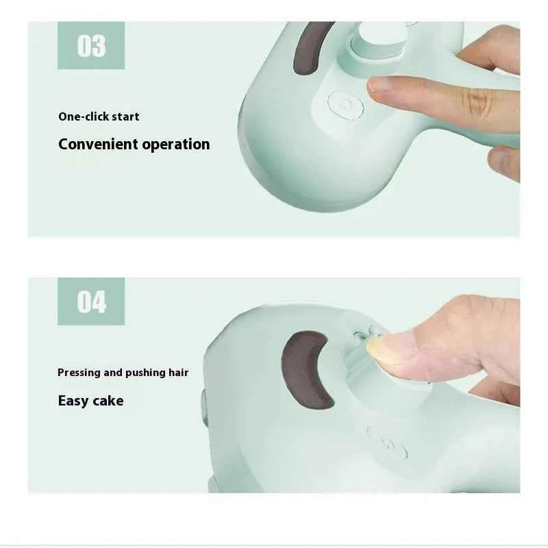 Multifunctional USB Pet Spray Brush for Cat Dog Cleaning Steamy Spray Massage Comb Removal Grooming Brush Release Button