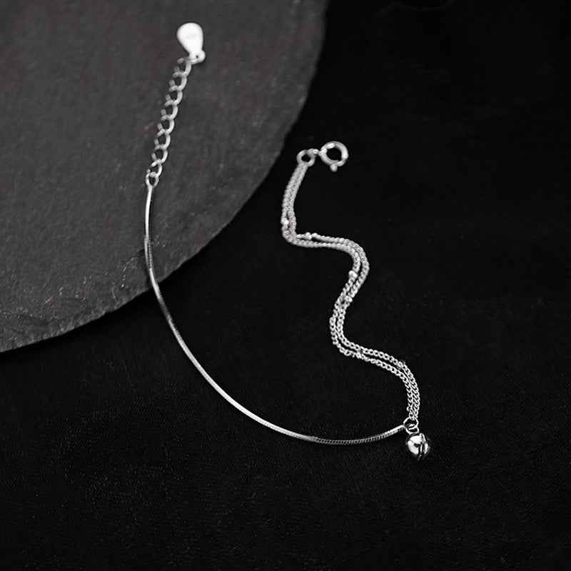 Simple And Elegant Asymmetric Double-layer Bracelet Girlfriends' Gift