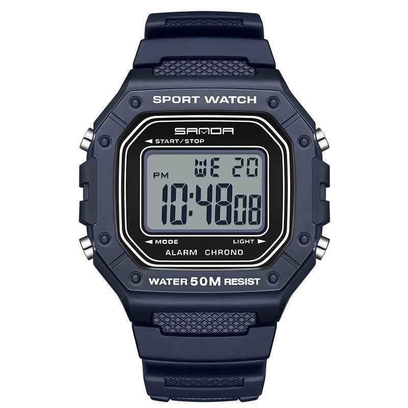 Swimming Waterproof Youth Electronic Watch Simple Alarm Clock