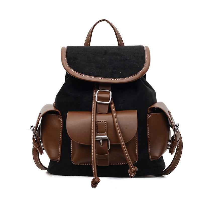 Personality Simple Retro Textured Fashion Women's Backpack