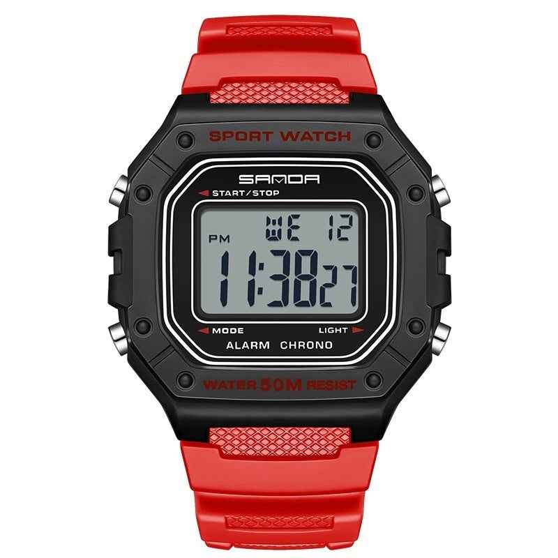 Swimming Waterproof Youth Electronic Watch Simple Alarm Clock