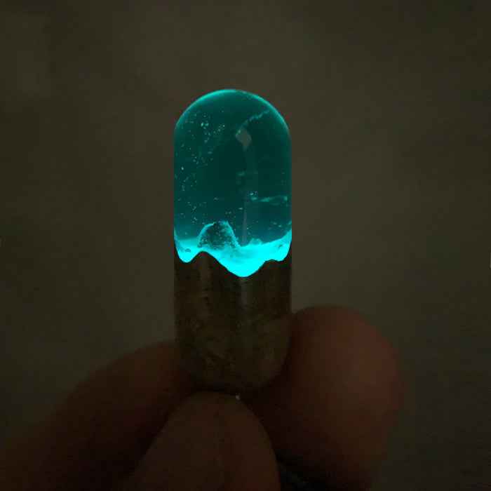 Reative Time Star Capsule Luminous Pendant Necklace