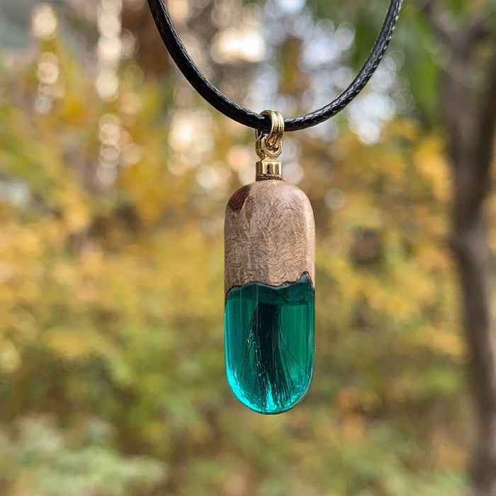 Reative Time Star Capsule Luminous Pendant Necklace