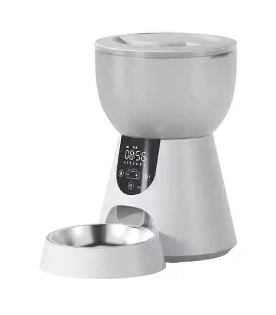 Automatic Cat Feeder With Camera, 1080P HD Video, Night Vision, 5G WiFi, 2-Way Audio, 10s Voice Recorder, Low Food & Blockage